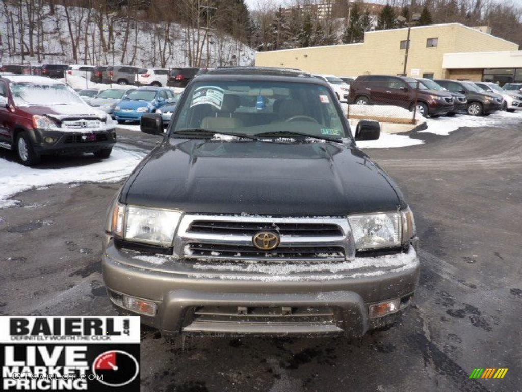 1999 4Runner Limited 4x4 - Black / Oak photo #2