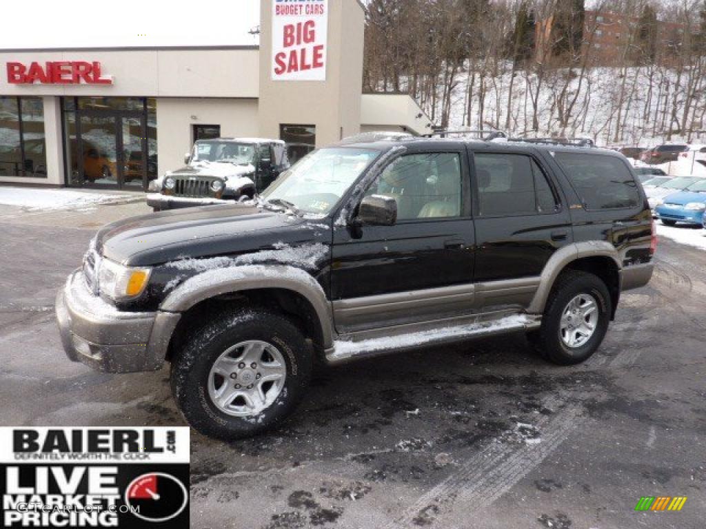 1999 4Runner Limited 4x4 - Black / Oak photo #3