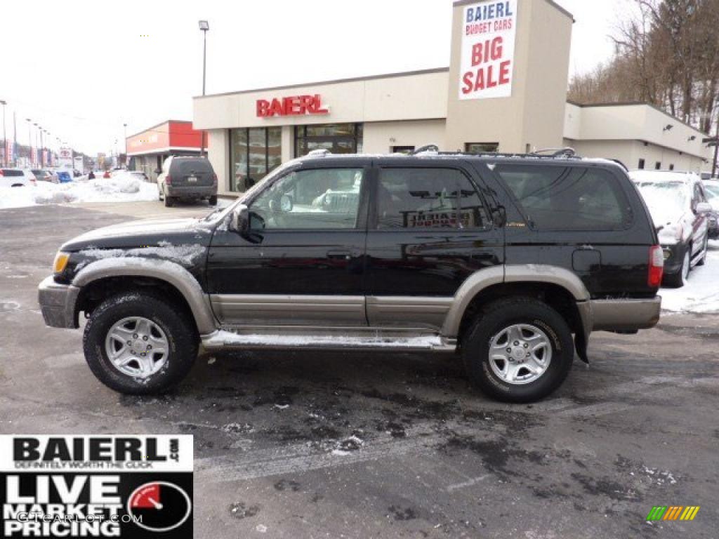 1999 4Runner Limited 4x4 - Black / Oak photo #4