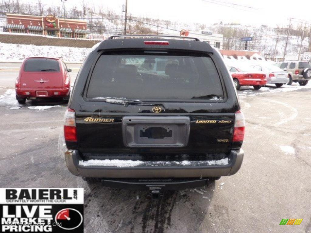 1999 4Runner Limited 4x4 - Black / Oak photo #6