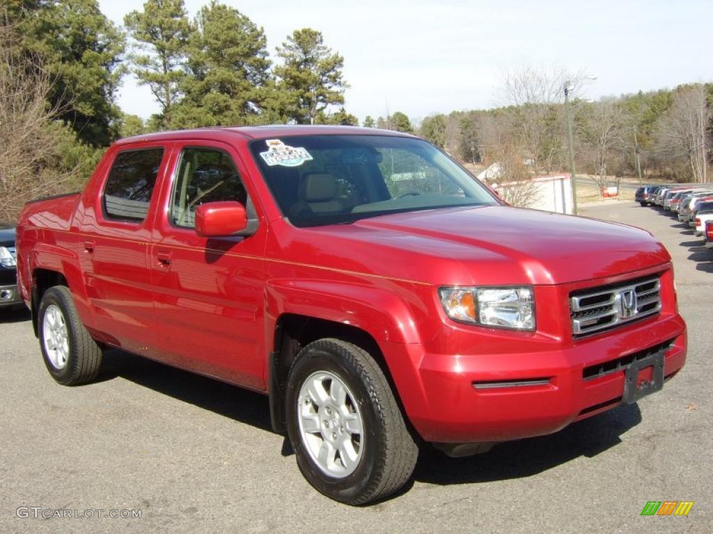 2006 Ridgeline RTL - Redrock Pearl / Gray photo #3