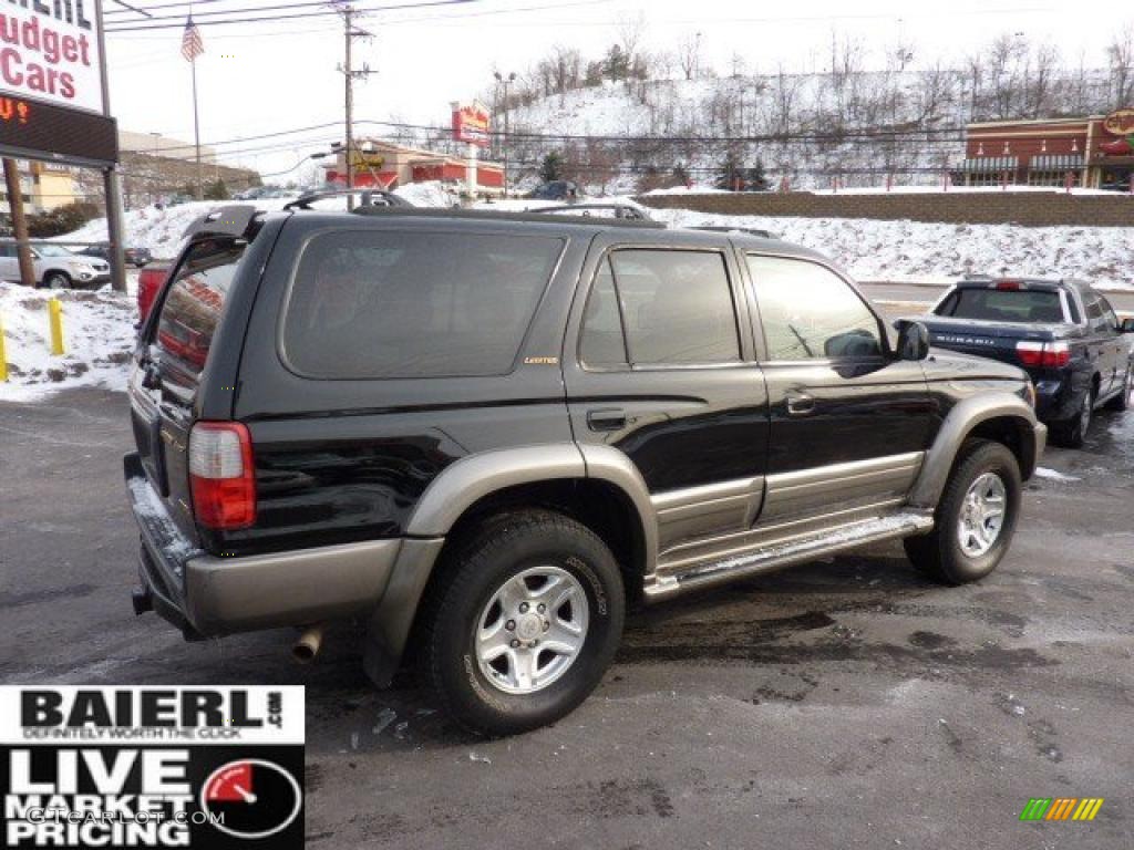 1999 4Runner Limited 4x4 - Black / Oak photo #7