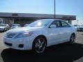 2011 Super White Toyota Camry LE  photo #1