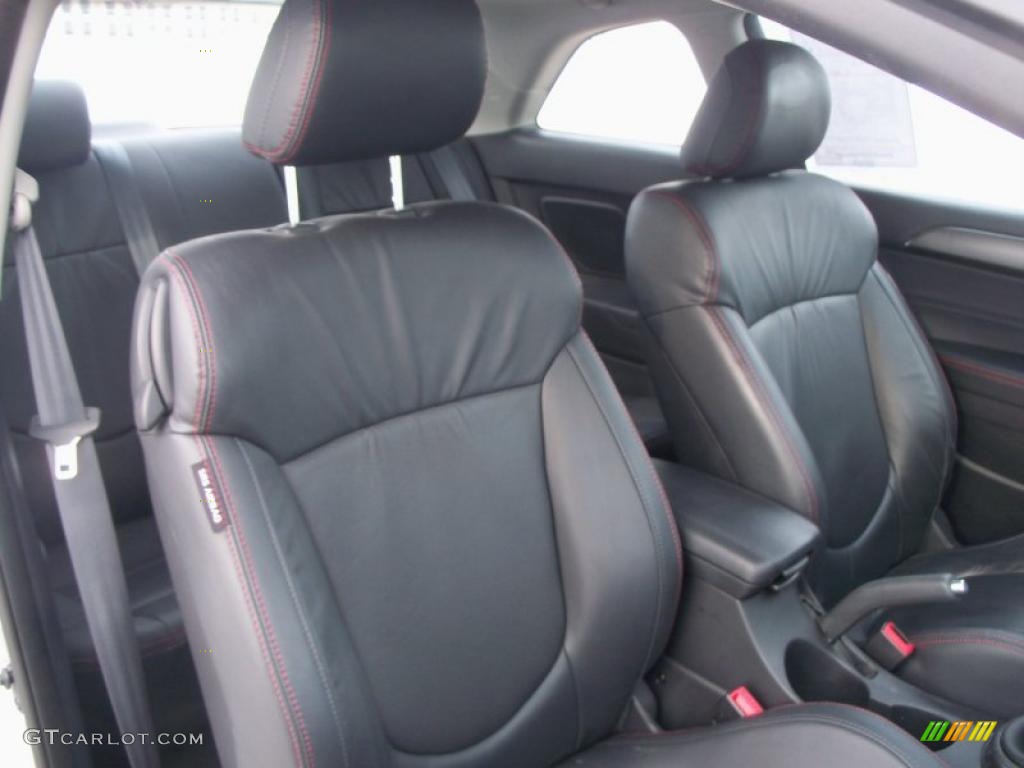 Black Sport Interior 2010 Kia Forte Koup SX Photo #45052919