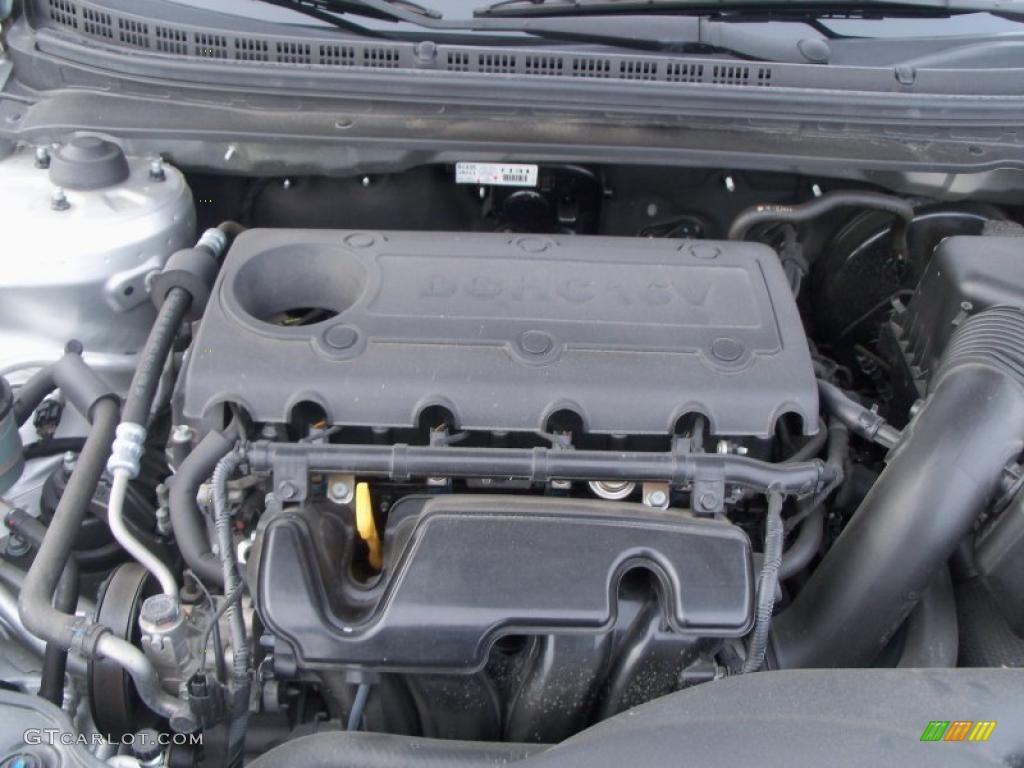 2010 Kia Forte Koup SX 2.4 Liter DOHC 16-Valve CVVT 4 Cylinder Engine Photo #45053097