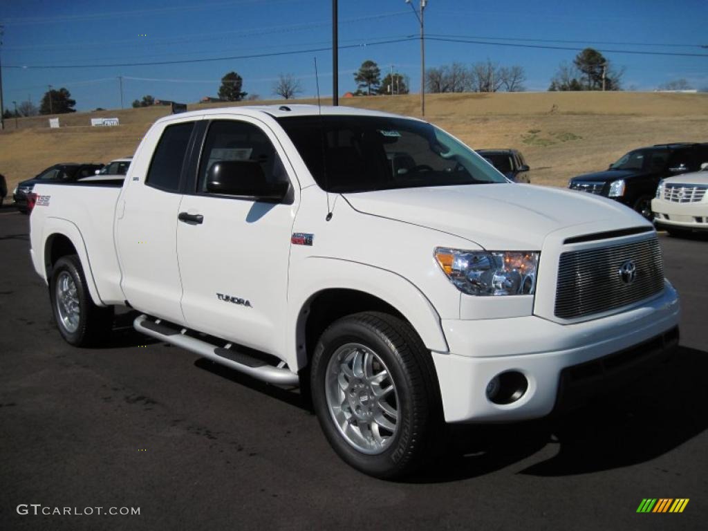 Super White 2011 Toyota Tundra TSS Double Cab Exterior Photo #45053165