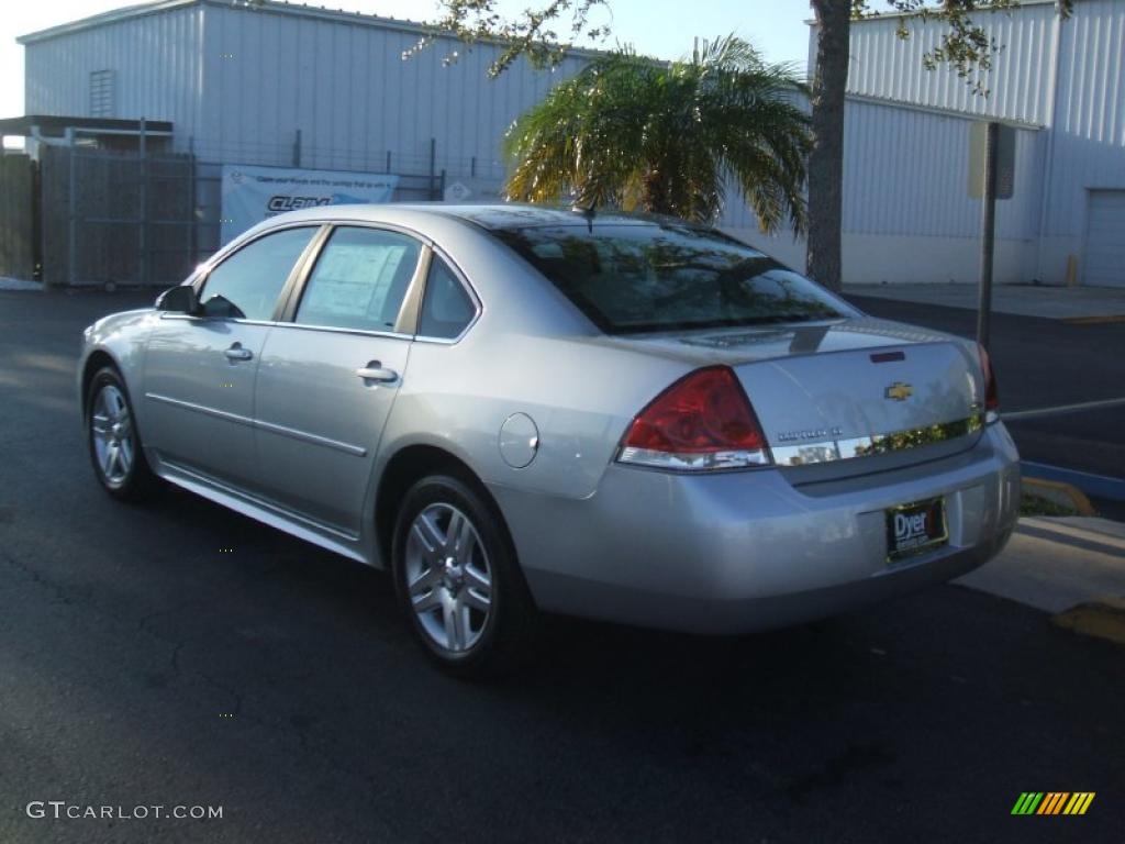 2011 Impala LT - Silver Ice Metallic / Gray photo #2