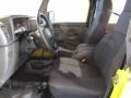 Dark Slate Gray 2004 Jeep Wrangler Unlimited 4x4 Interior Color