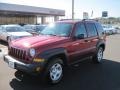 2007 Inferno Red Crystal Pearl Jeep Liberty Sport  photo #1