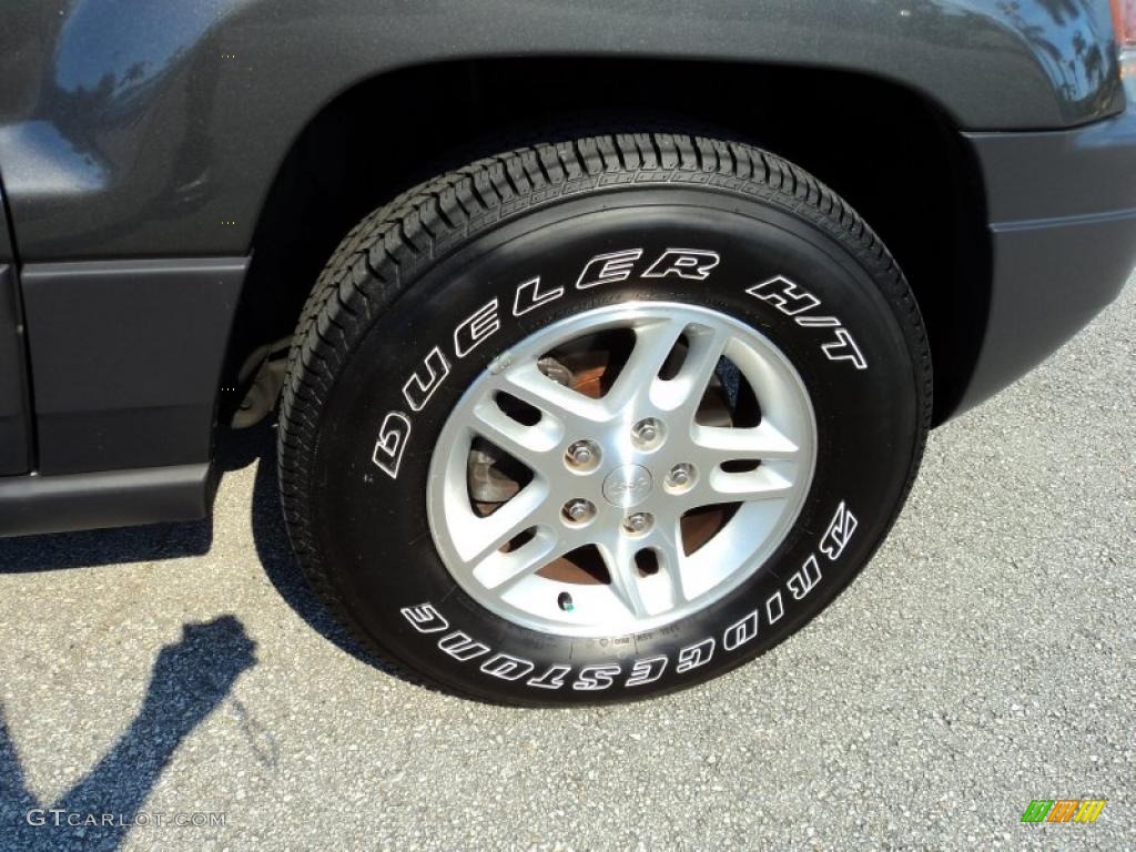 2004 Grand Cherokee Laredo - Graphite Metallic / Dark Slate Gray photo #3