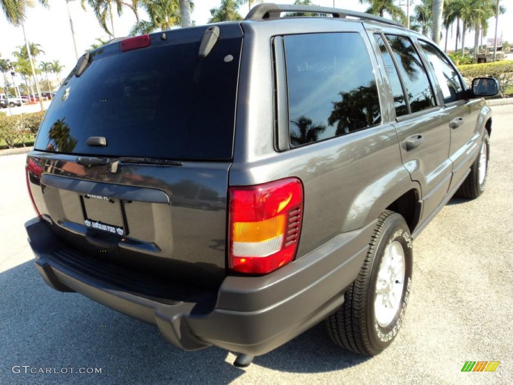 2004 Grand Cherokee Laredo - Graphite Metallic / Dark Slate Gray photo #6