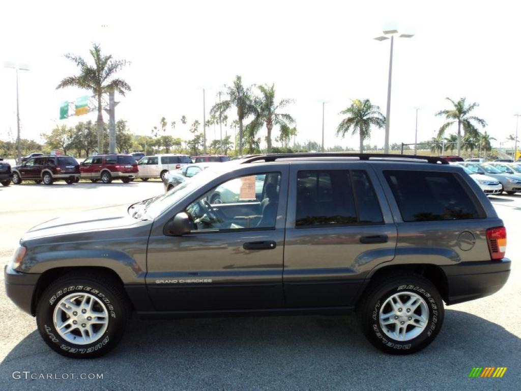 2004 Grand Cherokee Laredo - Graphite Metallic / Dark Slate Gray photo #10