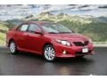 2010 Barcelona Red Metallic Toyota Corolla S  photo #1