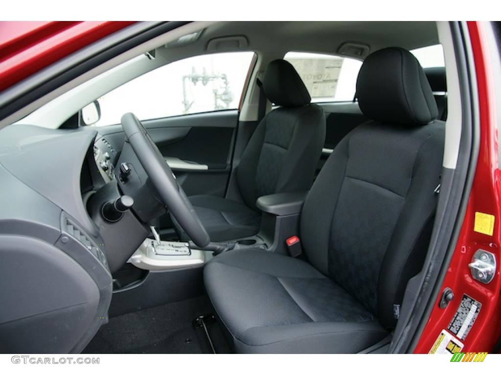 2010 Corolla S - Barcelona Red Metallic / Dark Charcoal photo #5
