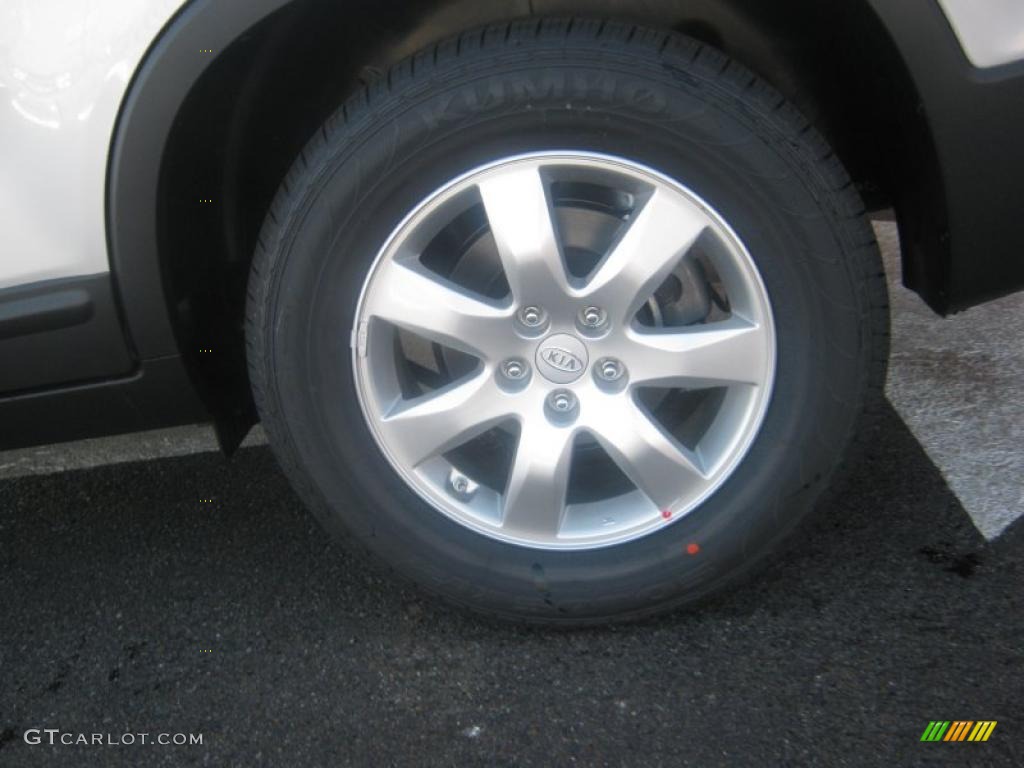 2011 Sorento LX - Bright Silver / Gray photo #20