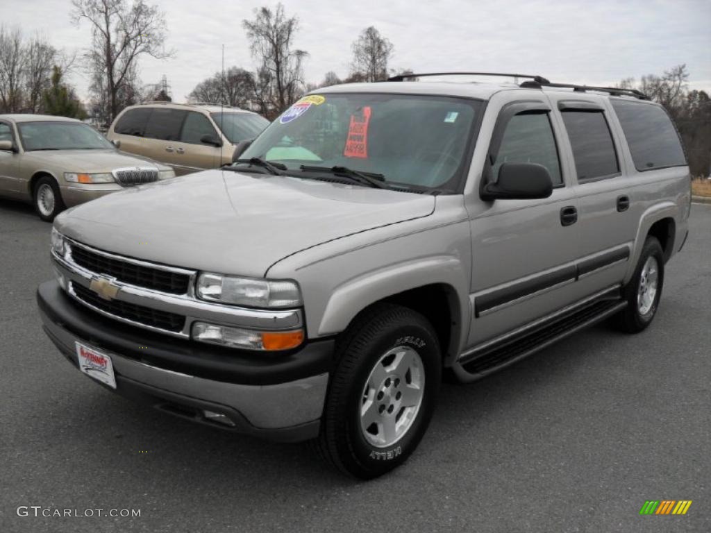 Silver Birch Metallic Chevrolet Suburban