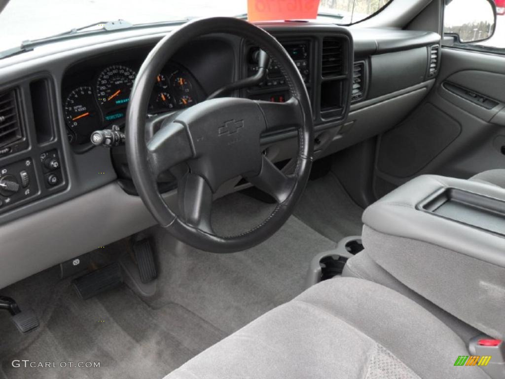 Gray/Dark Charcoal Interior 2004 Chevrolet Suburban 1500 LS Photo #45058005