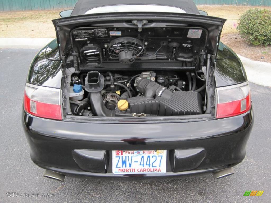 2002 Porsche 911 Carrera 4 Cabriolet 3.6 Liter DOHC 24V VarioCam Flat 6 Cylinder Engine Photo #45058653