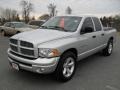 2004 Bright Silver Metallic Dodge Ram 1500 SLT Quad Cab  photo #1