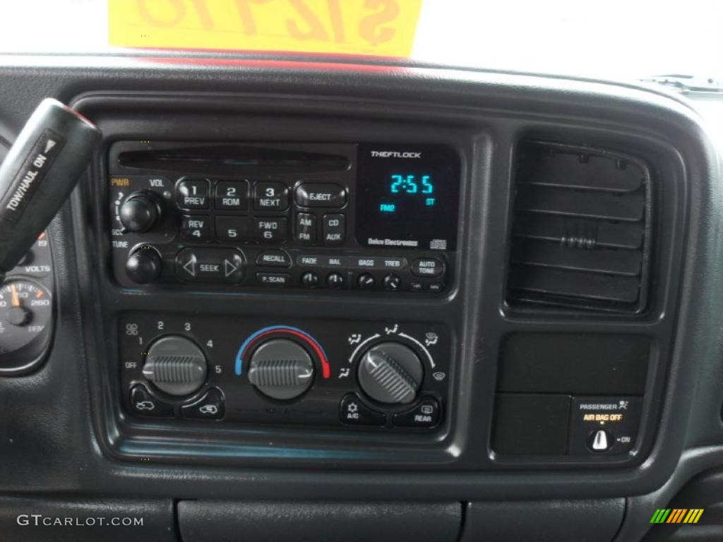 2002 Chevrolet Silverado 1500 LT Extended Cab 4x4 Controls Photo #45059329