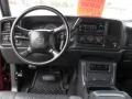 Graphite Gray 2002 Chevrolet Silverado 1500 LT Extended Cab 4x4 Dashboard