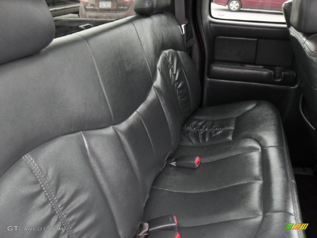 Graphite Gray Interior 2002 Chevrolet Silverado 1500 LT Extended Cab 4x4 Photo #45059441