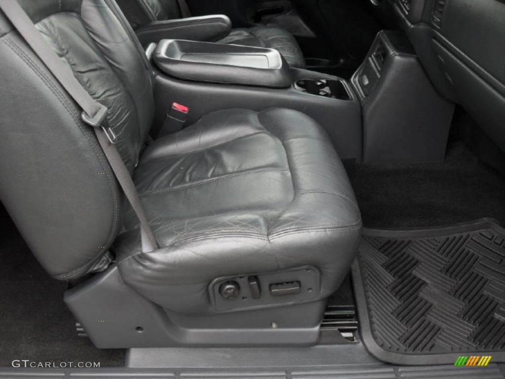 Graphite Gray Interior 2002 Chevrolet Silverado 1500 LT Extended Cab 4x4 Photo #45059457