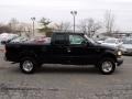 2001 Black Ford F150 Lariat SuperCab 4x4  photo #8