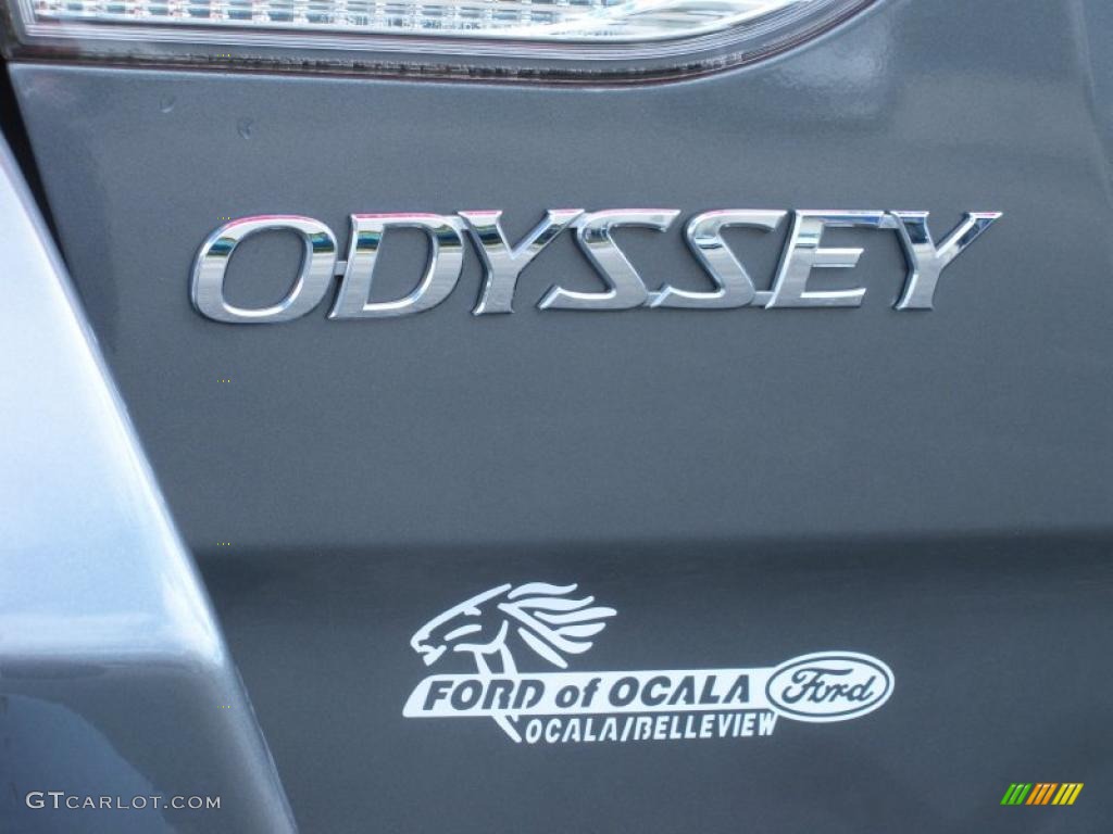2009 Odyssey LX - Sterling Gray Metallic / Gray photo #9