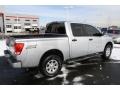 Radiant Silver 2005 Nissan Titan LE Crew Cab 4x4 Exterior