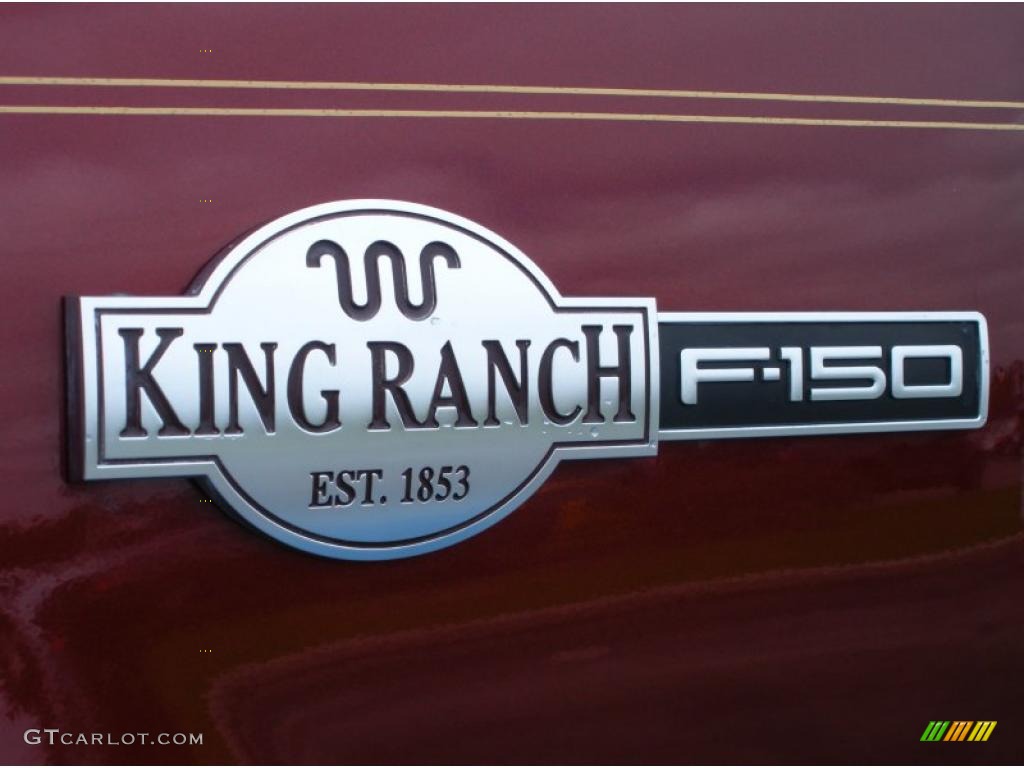2007 F150 King Ranch SuperCrew 4x4 - Dark Copper Metallic / Castano Brown Leather photo #9