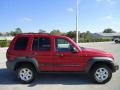 2007 Inferno Red Crystal Pearl Jeep Liberty Sport  photo #13