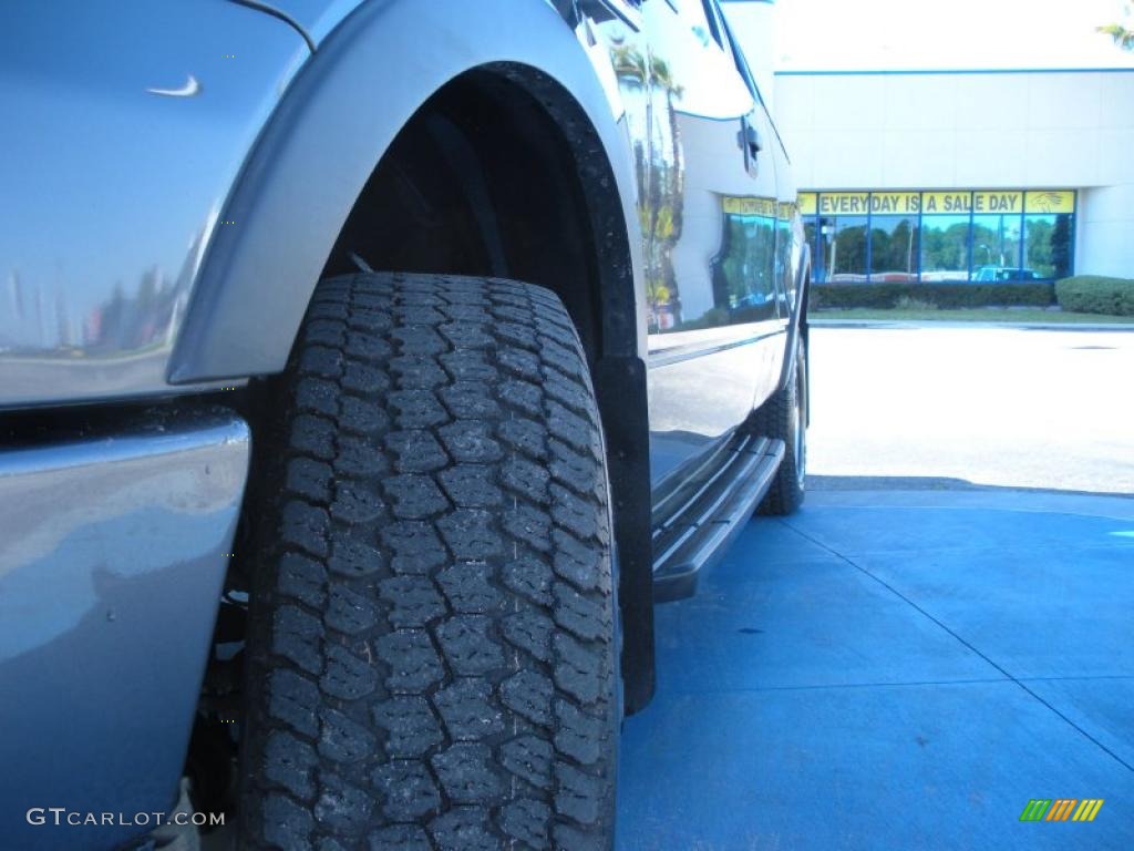 2004 F150 FX4 SuperCab 4x4 - Dark Shadow Grey Metallic / Black photo #11