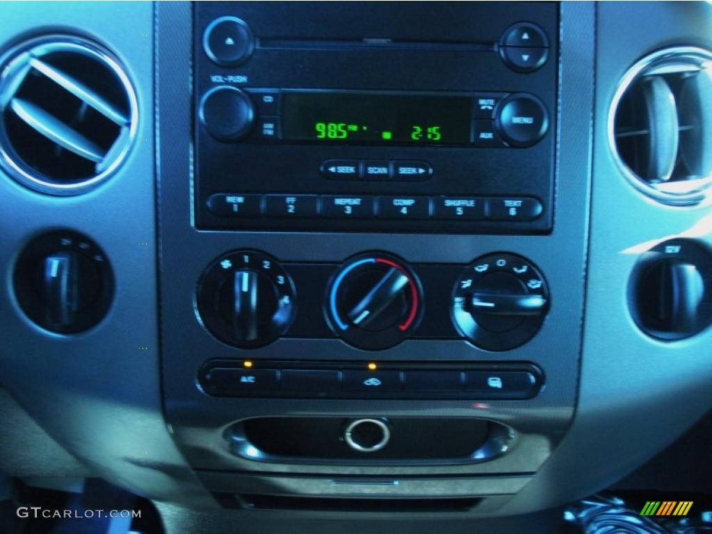 2004 F150 FX4 SuperCab 4x4 - Dark Shadow Grey Metallic / Black photo #22