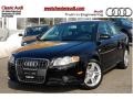 2008 Brilliant Black Audi A4 2.0T quattro S-Line Sedan  photo #1