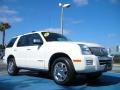 Oxford White 2007 Mercury Mountaineer Premier Exterior