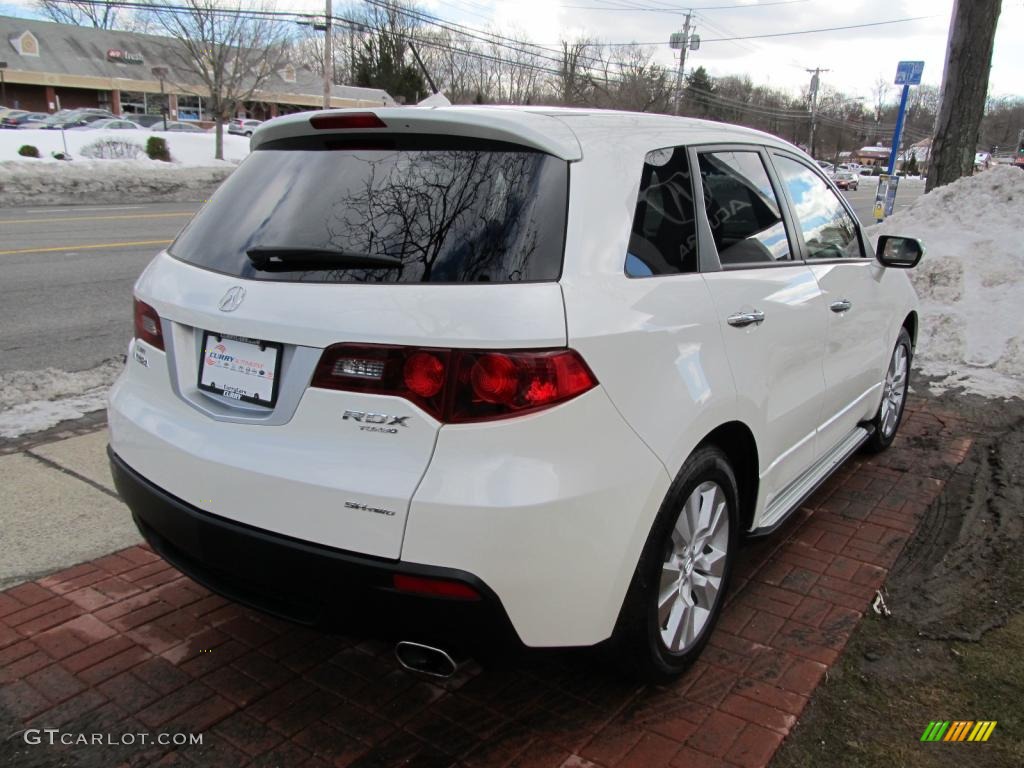 White Diamond Pearl 2010 Acura RDX SH-AWD Technology Exterior Photo #45063269