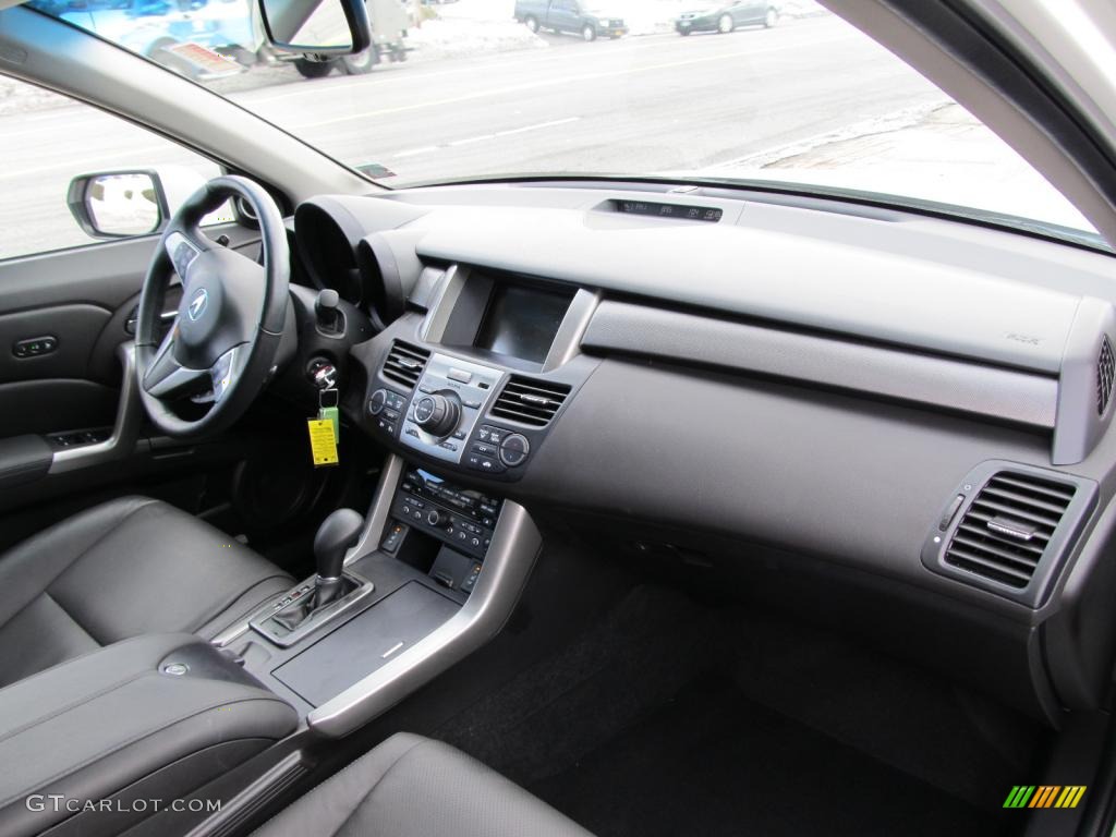 2010 Acura RDX SH-AWD Technology Ebony Dashboard Photo #45063409