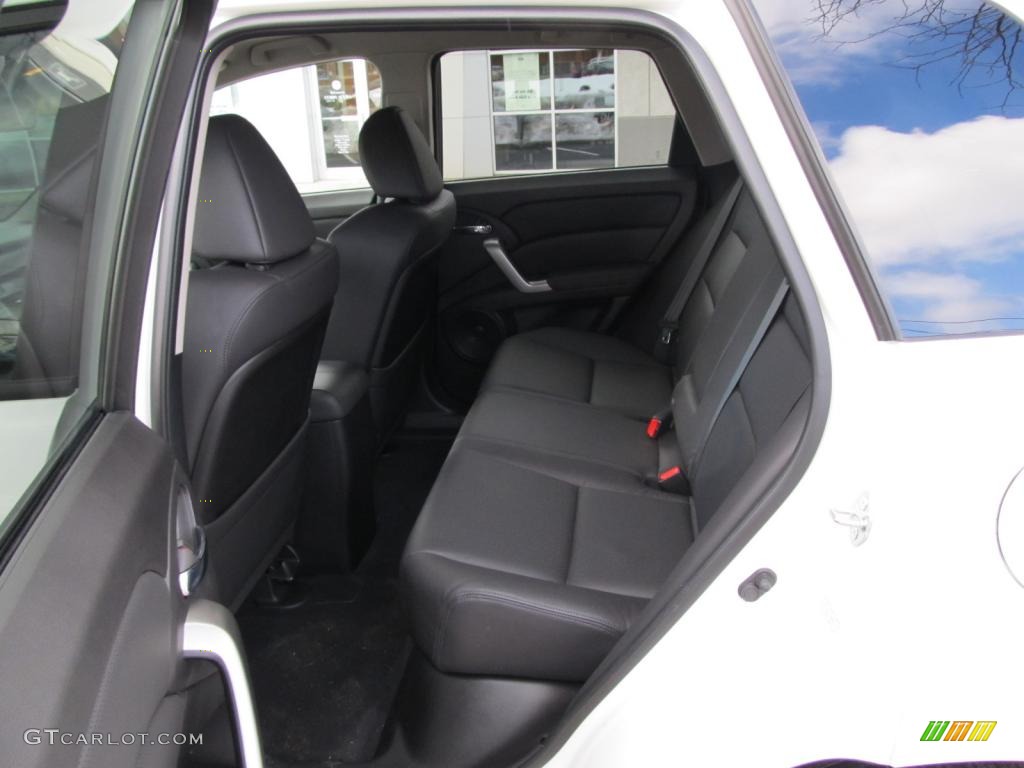 Ebony Interior 2010 Acura RDX SH-AWD Technology Photo #45063605