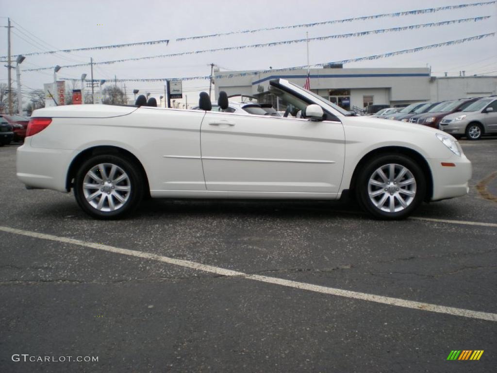 Stone White 2010 Chrysler Sebring Touring Convertible Exterior Photo #45064781