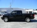 2009 Black Chevrolet Silverado 1500 LTZ Extended Cab 4x4  photo #2