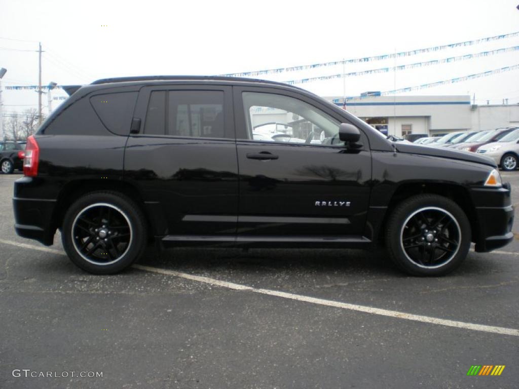 Black 2007 Jeep Compass Sport 4x4 Exterior Photo #45065257