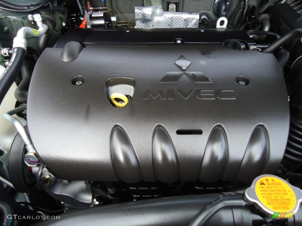 2009 Mitsubishi Outlander SE 2.4L DOHC 16V MIVEC Inline 4 Cylinder Engine Photo #45065263