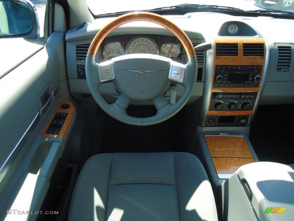 2008 Chrysler Aspen Limited Dark Slate Gray/Light Slate Gray Dashboard Photo #45066004