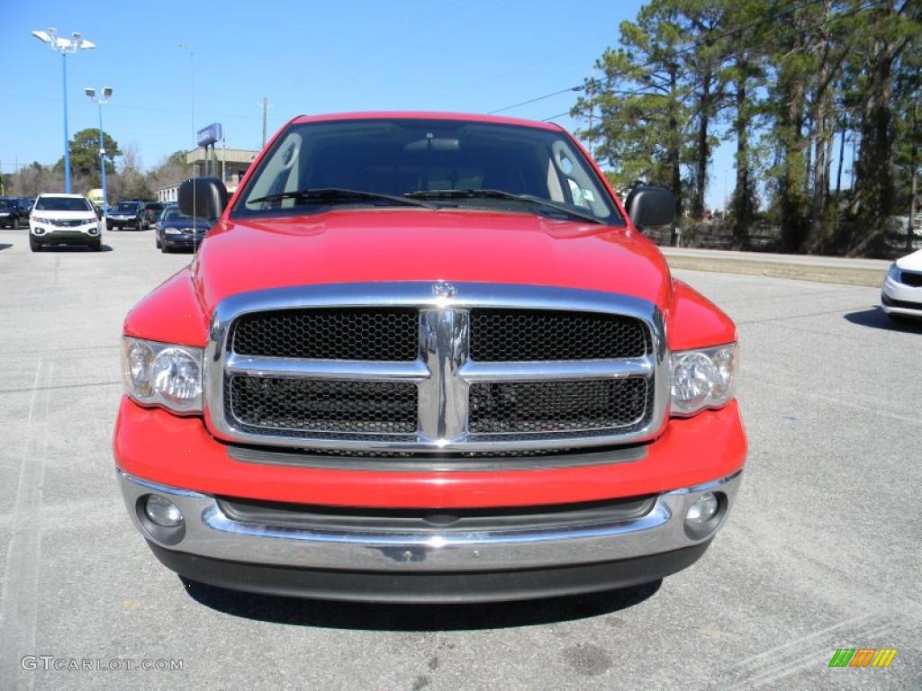 2005 Ram 1500 ST Regular Cab - Flame Red / Dark Slate Gray photo #8