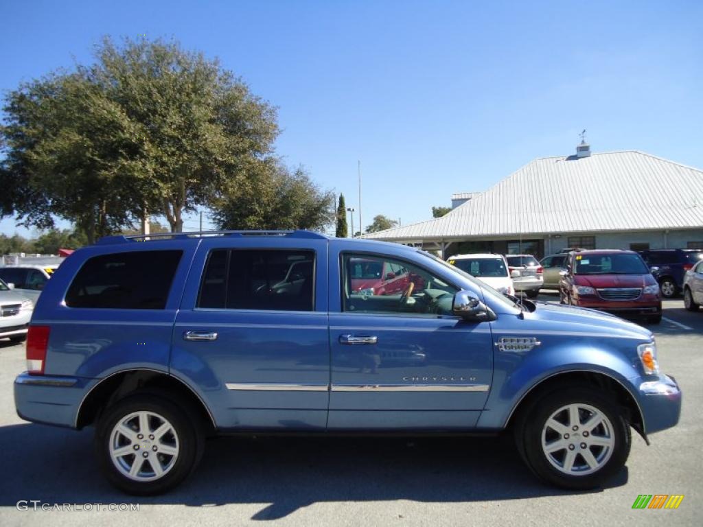 Marine Blue Pearl 2008 Chrysler Aspen Limited Exterior Photo #45066069