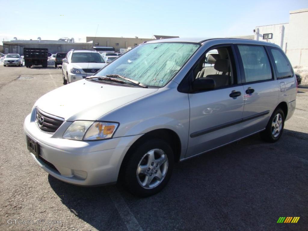 2000 MPV DX - Highlight Silver / Gray photo #2