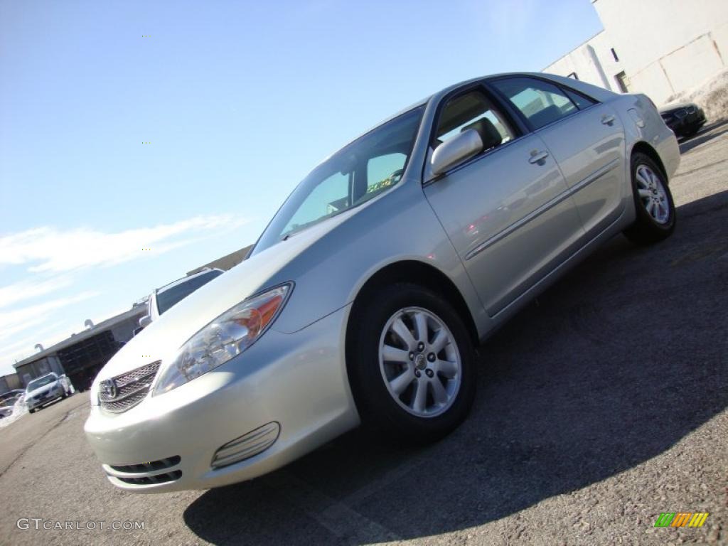 2002 Camry XLE V6 - Lunar Mist Metallic / Stone photo #1