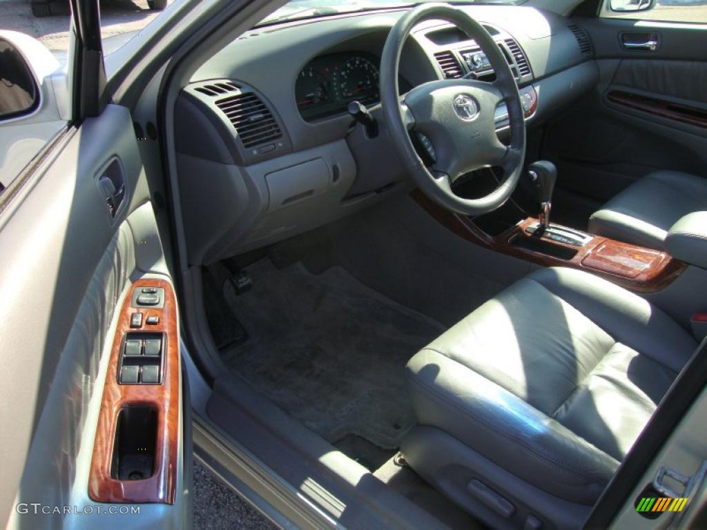 Stone Interior 2002 Toyota Camry XLE V6 Photo #45069733