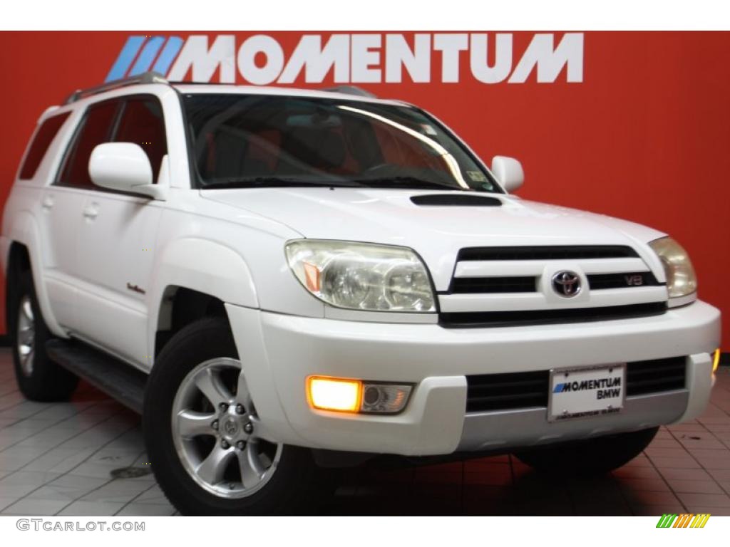 2004 4Runner Sport Edition - Natural White / Dark Charcoal photo #1